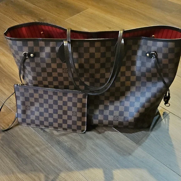 LOUIS VUITTON DAMIER EBENE NEO NEVERFULL GM - Picture 3 of 17